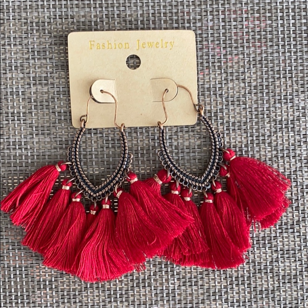 Thread Earrings